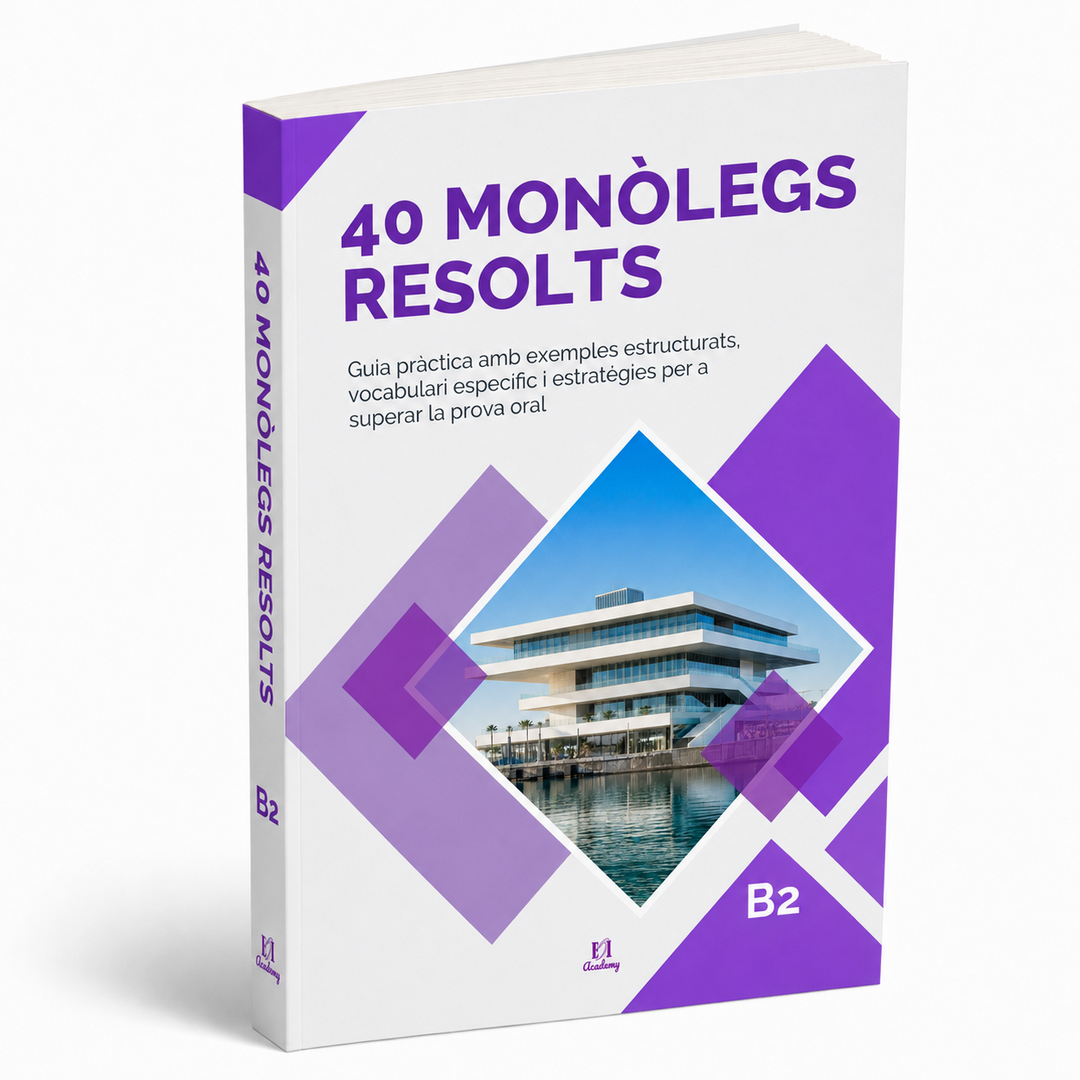 40 monòlegs resolts en valencià B2